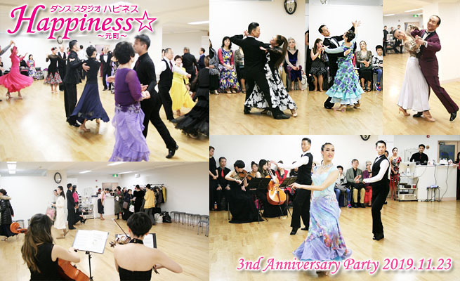 ダンススタジオHappiness☆3nd anniversary party